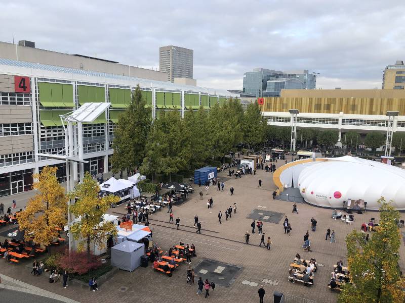 Frankfurter Buchmesse Außenbereich
